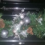 Best Artificial 9ft (2.7m) Luxury Christmas Garland with 16 Pine Cones