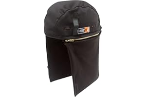 N-Ferno 6885 Hard Hat Winter Liner, FR Rated, Versatile Wear,Black,12.5 x 0.8 x 13.5 Inch
