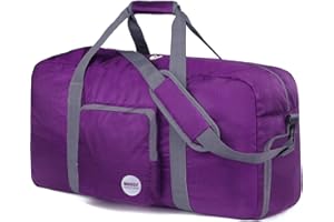 WANDF Opvouwbare reistas 60-100L Super Light Reistas for Luggage Sports Fitness Waterproof Nylon