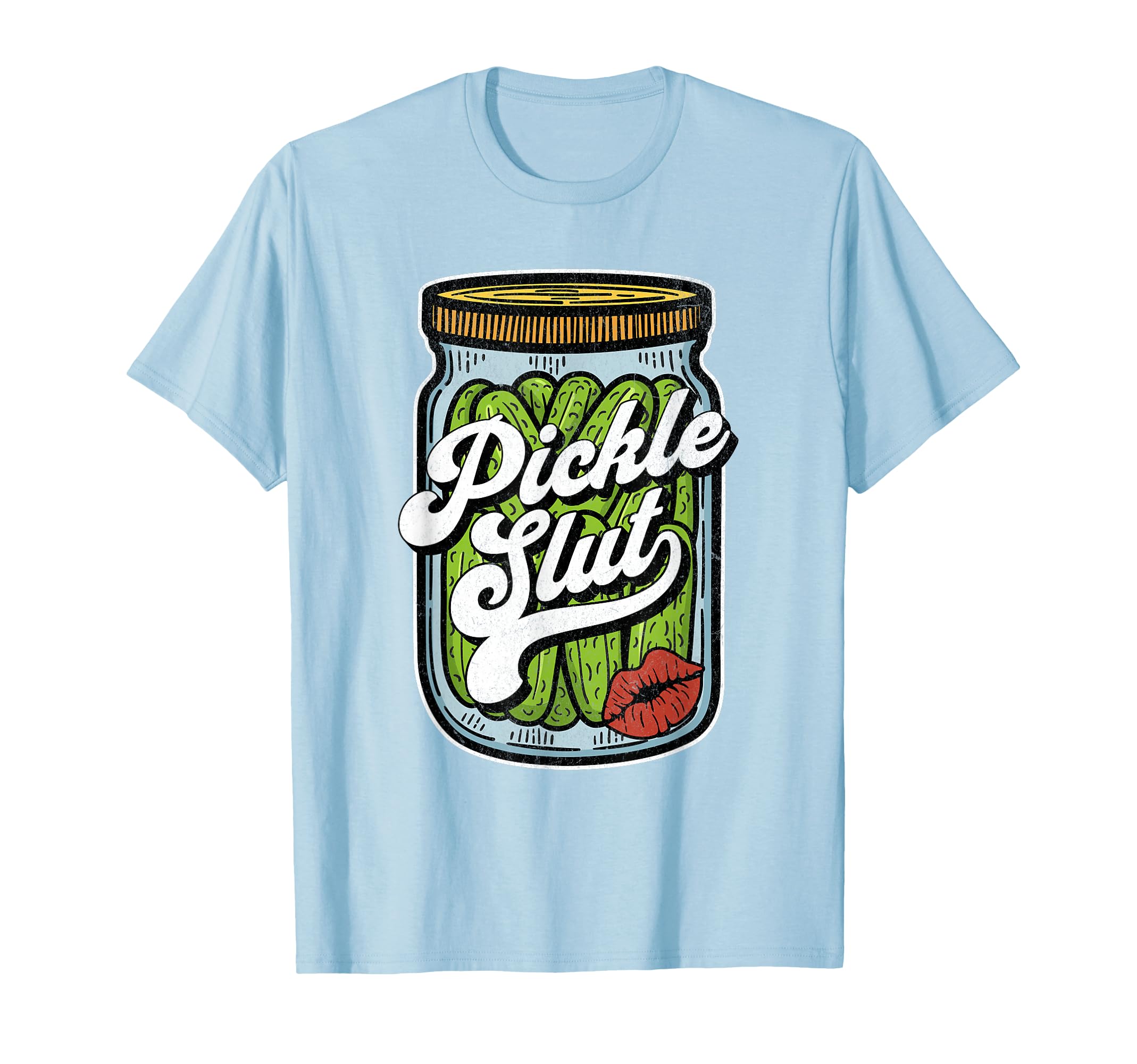 Photo 1 of **  ** Dill Pickle Funny Rude Humor Pickle Lover Jar Retro T-Shirt M