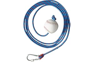 Baseball Training Balls with Rope - Hit Away Baseball Swing Trainer | Softball Pitching Accessories for Practice Throwing Tra
