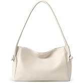 BOSTANTEN Shoulder Bag for Women Pebbled Vegan Leather Purses Soft Hobo Handbag Supple Bag for Travel Work