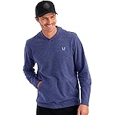 HUK mens Leeward Fleece Hoodie, Lightweight, Warm, and Comfortable Pullover for Fishing and Outdoor Adventures