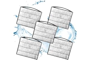 TARARIUM Turtle Tnak Filters Material 5PCS Low Water Level Filters Replacement Aquarium Filters for IX-120 Filter & IX-120 U-V