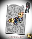 6575 Butterfly Brushed Chrome Finish Full Size