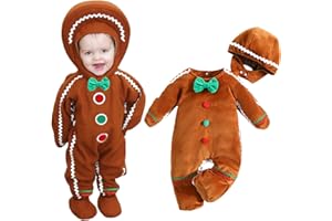 FIOMVA Newborn Infant Baby Boy Girl Thanksgiving Romper Turkey Bodysuit Jumpsuit One-Piece Clothes Outfits