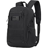 ArcEnCiel 10L/20L Mini X-Small Tactical Backpack MOLLE Daypack Gear Pack Camping Bag with Patch