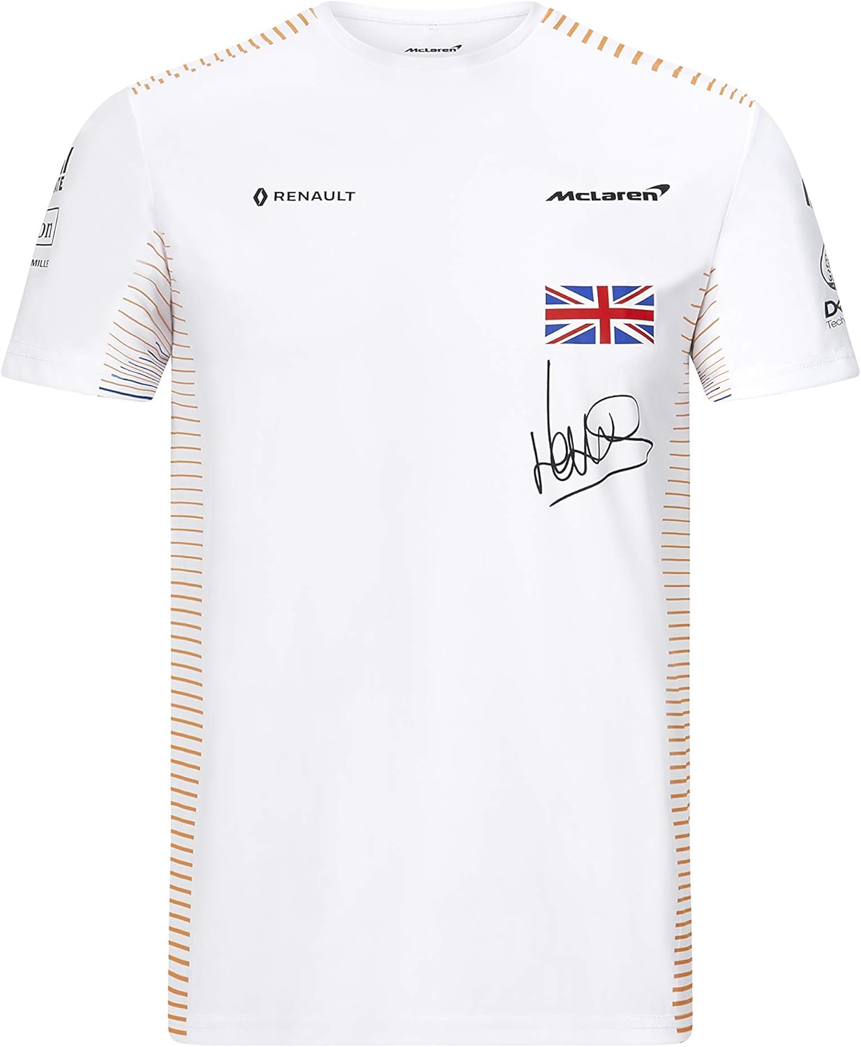 Amazon Com Mclaren F1 2020 Men S Lando Norris Team T Shirt White