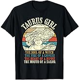 Taurus Girl - Zodiac Sign Astrology Astrologer Horoscope T-Shirt
