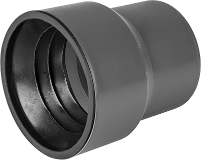 PL 110mm Pipe Adaptor Gasket Clay Cast Iron to Plastic Grey Connector