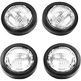WUTIST Fender Lights Sealed Beam Headlight Compatible with 2010 | Set of 4; Compatible with John Deere 2010 2640 3010 3020 4010 4020 1020 1520 1530 5010 5020 6030; Replacement For 388945R1
