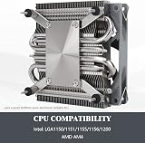 Thermalright AXP90-X36 Low Profile CPU Cooler 36mm AM4 AM5 LGA1700 115X PWM view 5