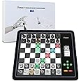Electronic Chess Set, Electronic Chess Board Game, Computer Chess Game, Chess Set Board Game, Electronic Chess Set Game, Chess Sets Games Lovers, for Beginners Great Partner for Play and Practice
