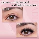 FADLASH Triple Layer Easy Fan Lashes 0.05mm D Curl 14-18mm Mixed Tray view 3