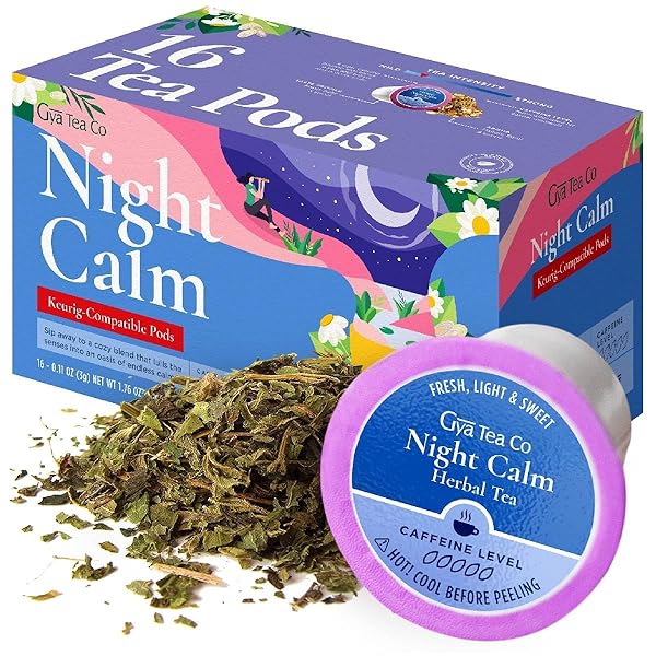 GYA TEA CO NIGHT CALM HERBAL TEA POD...