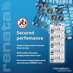 Renata CR2450N Batteries - 3V Lithium Coin Cell
