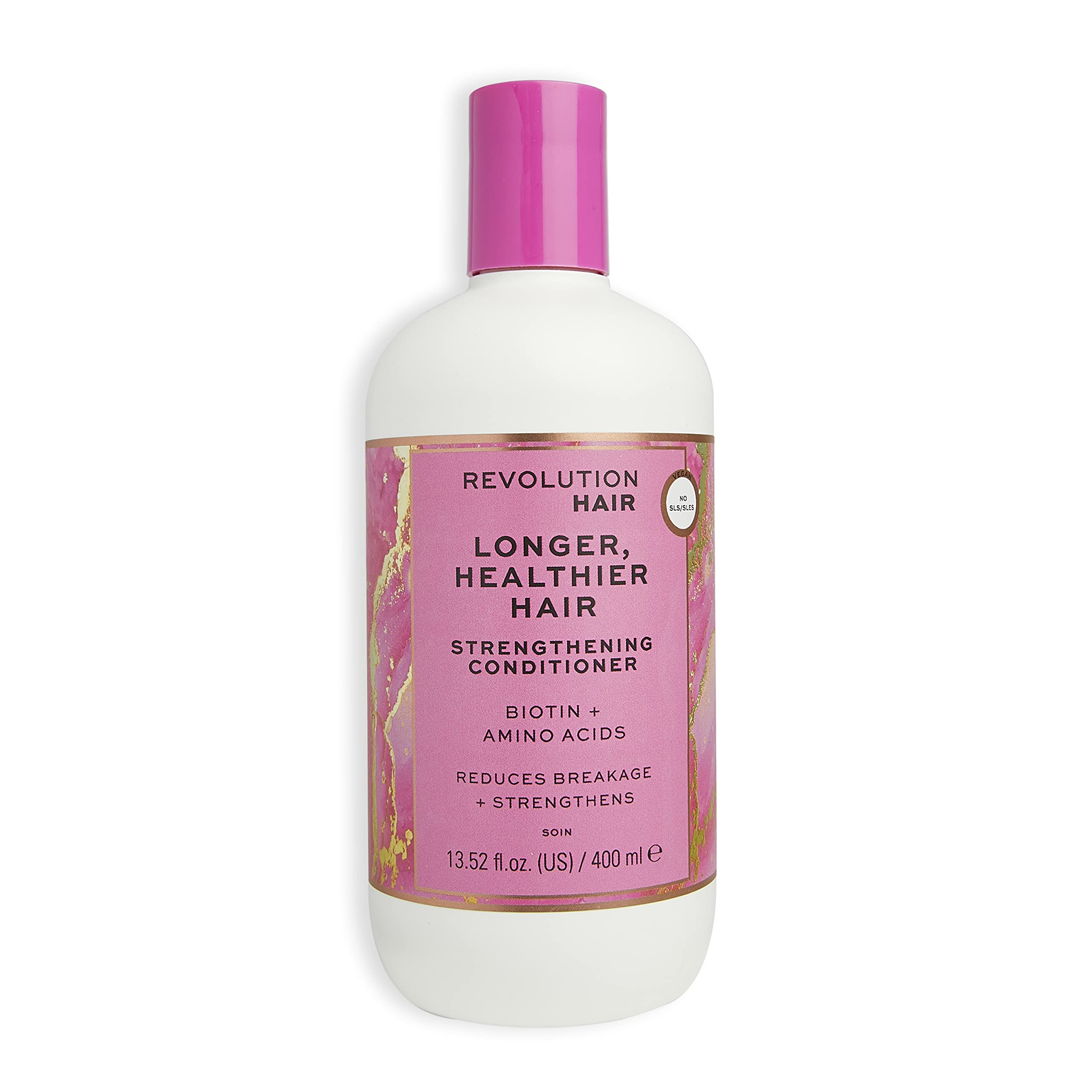 Revolution Haircare London Conditioner, Hydrates and Strengthens Dry Hair, Reduces Breakage, Vegan Cruelty-Free, 400ml