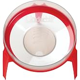 Underhill Garden Yard Sprinkler System Cup Heads, CatchCan Ultra Sprinkler Performance Testing System, Clear Red, 12 Pack, CCUPK-12
