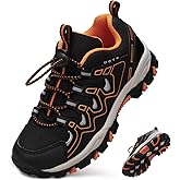 UOVO Boys Shoes Boys Tennis Running Sneakers Waterproof Hiking Shoes Kids Outdoor Fashion Sneakers Slip Resistant (Big/Little Boys)