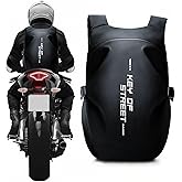 WEPLAN Motorcycle Backpack,Water Resistant Helmet Backpack for Men,Motorcycle Accessories,Travel Backpack