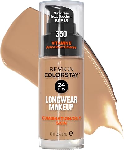 Revlon ColorStay Liquid Foundation Combination Oily Skin SPF 15 Rich Tan 30ml