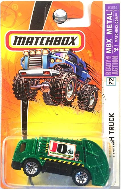 matchbox trash truck