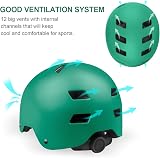 KORIMEFA Kids Bike Helmet Adjustable Multi-Sport Safety 50-58cm view 5