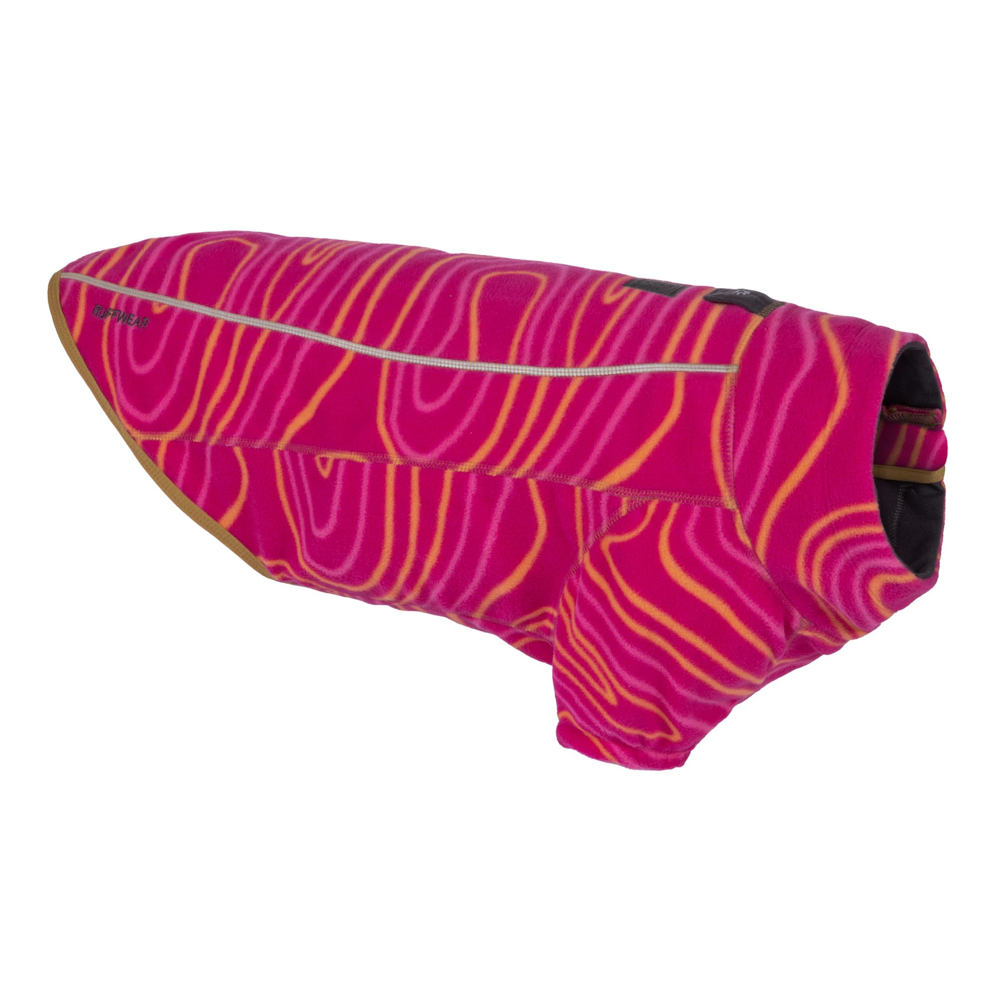 RUFFWEAR Climate Changer Fleece Jacket, Small Dog Coat With Zip, Premium Quality Warm Vest for Pet Walking & Outdoor Trail Running, Accessories for All Seasons, S, Strata