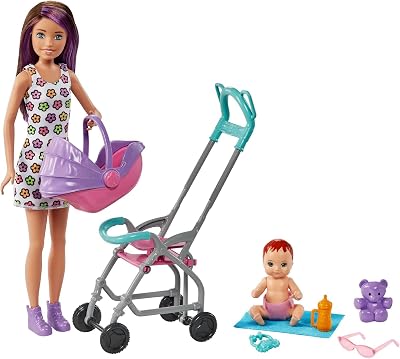 Barbie Skipper Babysitters Inc Doll Playset and Accessories