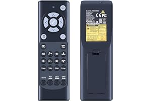 WDZP TSKB-IR02 New Replace Remote Control fit for Dell DLP Projector TSKB-IR02 Remote Control 4220, 4320, 7760, S560, S560P, S560T,4350 (Black)