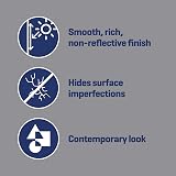Johnstone's Wall & Ceiling Paint Manhattan Grey Matt Emulsion 5L view 6