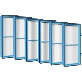 Nispira AER1 Filter Replacement for Holmes Air Purifier HAPF30AT HAP242-NUC Total Air HEPA 6 Packs, 1.2 x 10 x 4.6 Inches