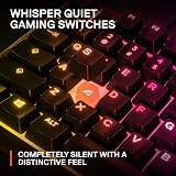 SteelSeries Apex 3 TKL Gaming Keyboard Tenkeyless RGB IP32 Black view 4