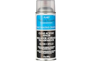 Plaid:Craft 12-Ounce Patricia Nimocks Clear Acrylic Sealers, Gloss