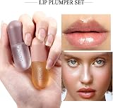 KAIYOCA Lip Plumper Set Day & Night Fuller Hydrating Reduce Lines 2pcs view 2