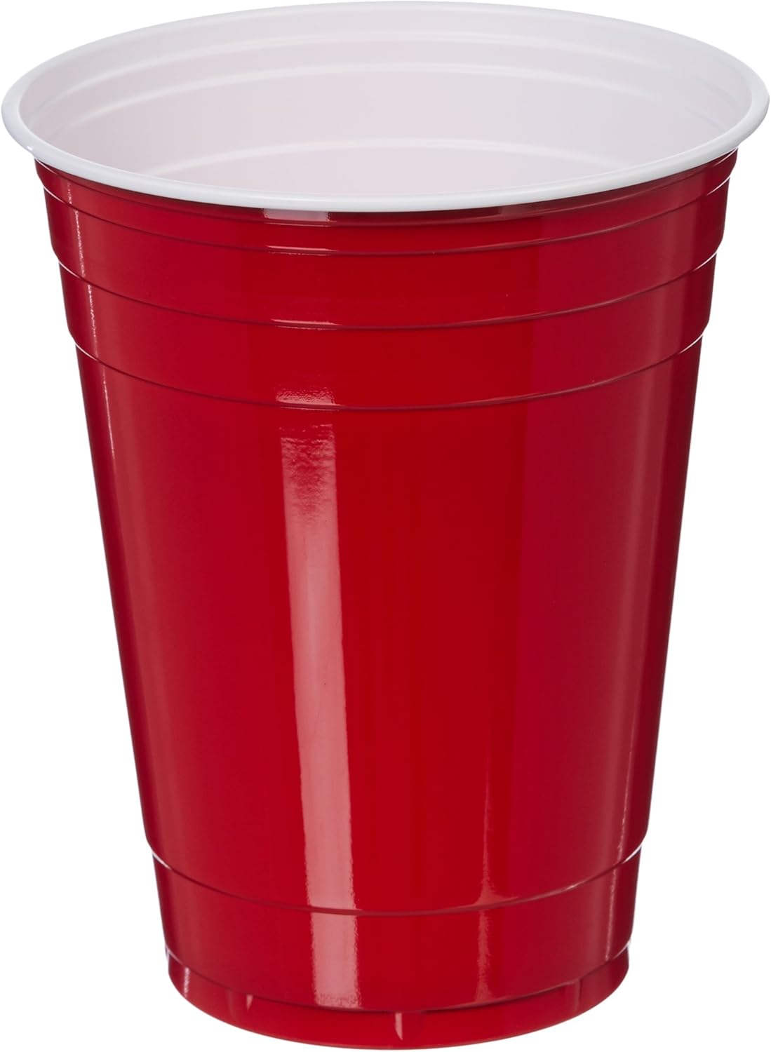 Basics 16-Ounce Disposable Plastic Cups, Red - Pack of 240: Kitchen & Dining