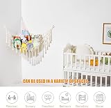 VISATOR Toy Hammock For Stuffed Animals Macrame Teddy Bear Holder 55" view 4