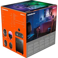 SteelSeries Arena 9 Illuminated 5.1 Desktop Gaming