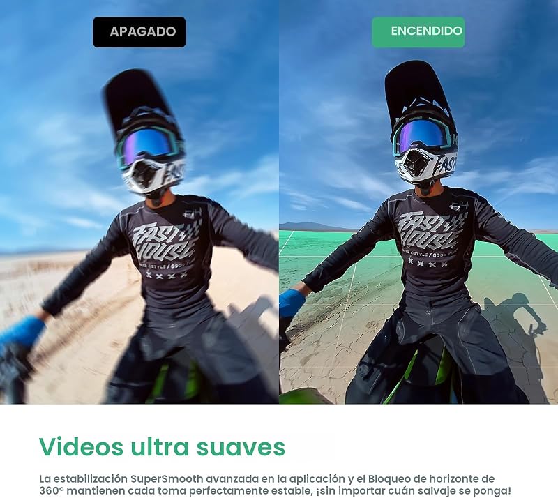Câmara de ação 360 360 com cartão de 128GB, kit padrão — foto 5 de 8
