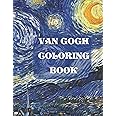 Van Gogh Coloring Book: 20 Vincent Van Gogh Paintings to Color including Starry Night, Irisis, and More - Perfect Gift for Van Gogh Fans