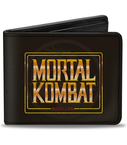 ナムコット ウォレット . Amazon:com- BuckleDown Mortal Kombat Bifold Wallet | Mortal