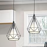 COTTAGE LIFE Black Pendant Light Fixtures for