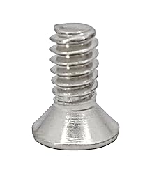 FixtureDisplays® 10-24 X 7/16" Stainless Flat Head