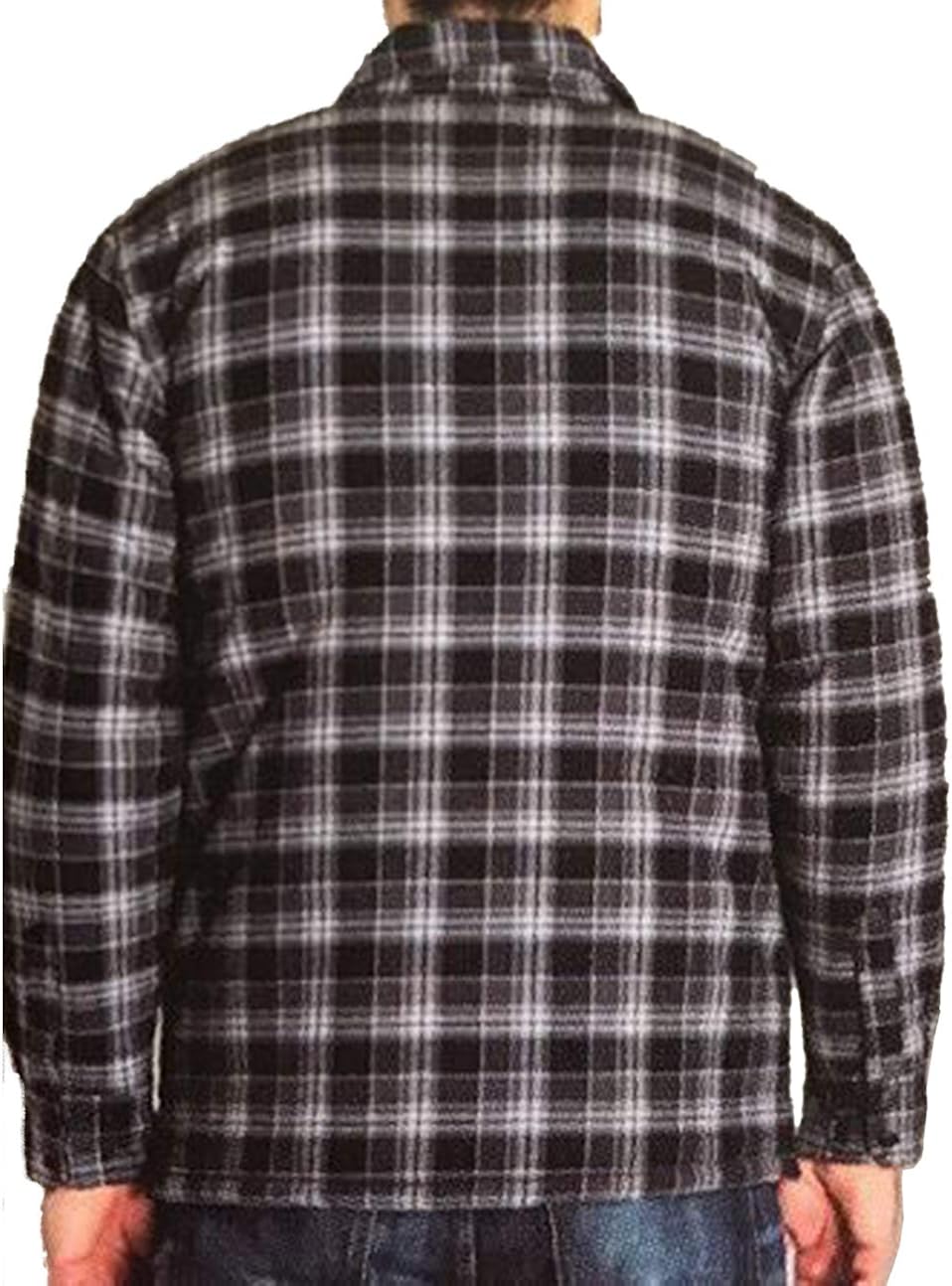 bc clothing men's flannel shirt jacket