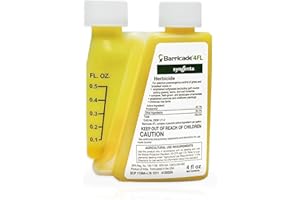 SYNGENTA Barricade 4FL Herbicide Concentrate - Preemergent Weed Control - Long Lasting Broadleaf Weed Prevention for Lawns, Turf Grass, Ornamentals, and More, 4 Fl Oz