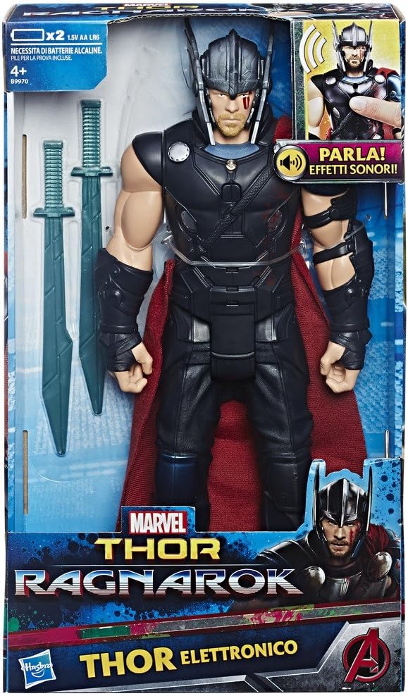 Thor: Ragnarok - Thor Titan Hero Electronic (Figure 30 cm, Action Figure), B9970103