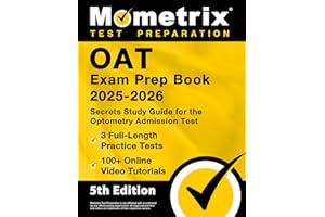 OAT Exam Prep Book - Full-Length Practice Tests, Online Video Tutorials, Secrets Study Guide for Optometry Admission: [5th Edition]