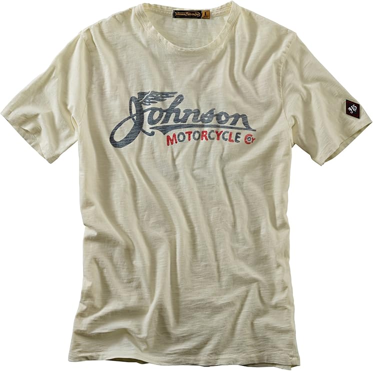 'Johnson Motors TShirt Fuel and Gas White XXXLarge Amazon.co.uk