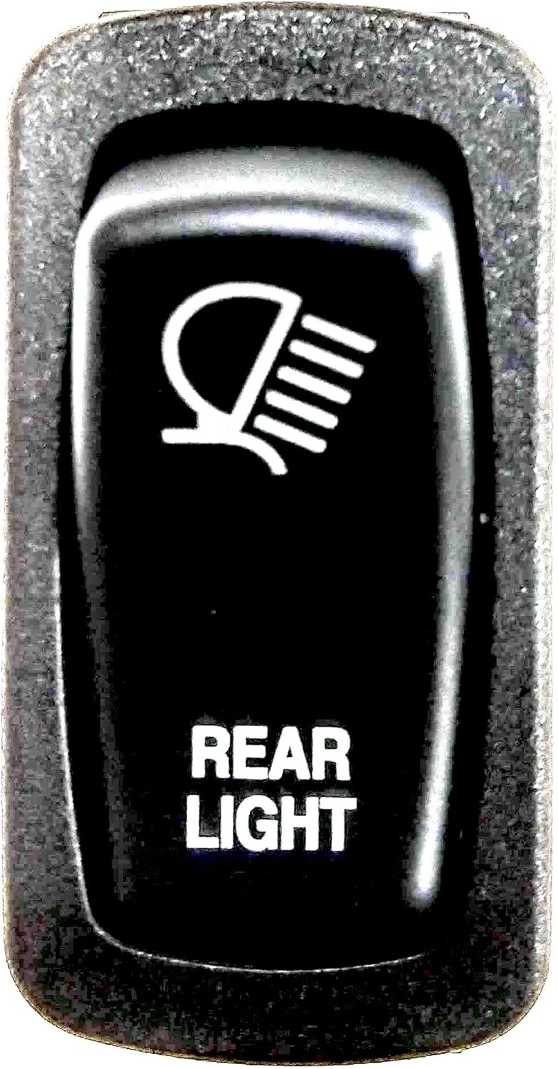 2018-2020 Polaris Ranger XP 1000/1000 Rear Light Dash Mount Switch - Blue/Blue LED