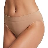 Le Mystere Women's Seamless Comfort Bikini Panty, 6617, Natural, M